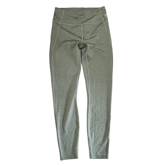 Allbirds Natural Leggings Hazy Pine Mid Rise Size Small Eco Friendly Fabric - Picture 1 of 14